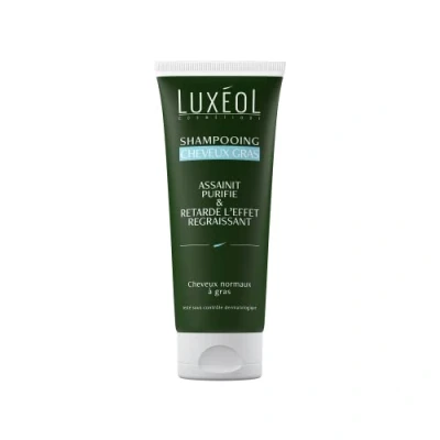 Afbeelding van Luxéol Shampoo voor vettig haar reinigt en brengt frisheid &amp; lichtheid Made in Frankrijk 200 ml
