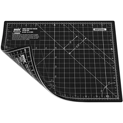 Afbeelding van Ambacht Snijmat Zelfherstellend A4 Dubbelzijdig 5 lagen Quilten, naaien, scrapbooking, stof &amp; Papercraft imperiaal/metrisch 11 inch x 8 / 29 cm 21 Zwart