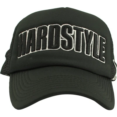Afbeelding van HARDSTYLE Trucker Pet Cap Zwart Wit Zomer Festival