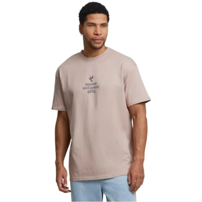 Afbeelding van Upscale by Mister Tee Justice Oversize Tshirt print, Heren, Maat: 3XL, Duskrose
