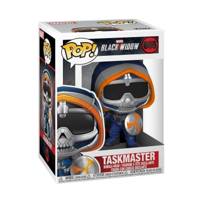 Afbeelding van Black Widow Funko Pop Vinyl: Taskmaster with Shield