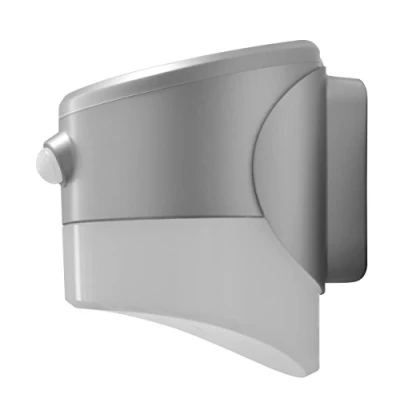 Afbeelding van LUCECO LEXSL20G40 01 LED zonnelantaarn IP44 + bewegingsmelder, grijs, 152 mm x 159