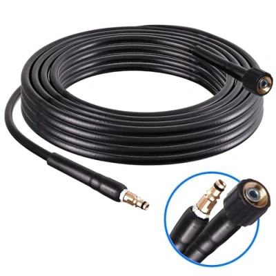 Afbeelding van TECHKAR Karcher Hogedrukreiniger Accessoires K2 Slang Vervanging Vervangingsslang 200bar Compatibel met K3 K4 K5 K6 K7 M22 Click Connect 5m