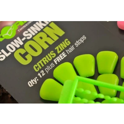 Afbeelding van Korda Slow Sinking Corn 12pcs (free Hair stops) Smaak : Banoffee White