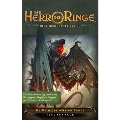 Afbeelding van Fantasy Flight Games, der Herrr Ringen: Reis door Midden aarde Geiselen Woestijn Landde, Uitbreiding, Expertspel, Dungeon Crawler, 1 5 spelers, Vanaf 14+ jaar, 60 minuten, Duits