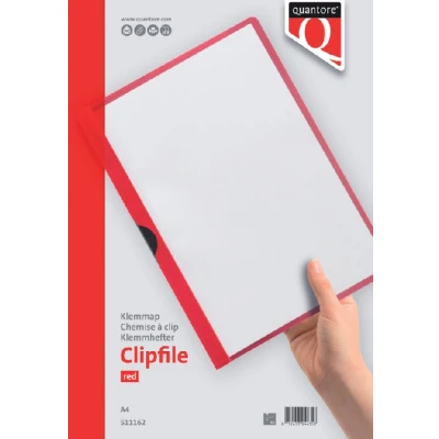 Afbeelding van 5x Klemmap A4 3mm rood