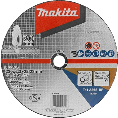 Afbeelding van Makita Doorslijpsch. 230X2,0Mm Metaal B 60464
