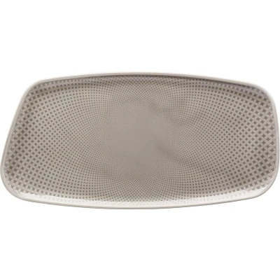 Afbeelding van ROSENTHAL Junto Pearl Grey Serveerschaal 30x15cm
