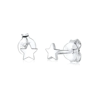 Afbeelding van Elli Stars Astro Trend Oorbellen, Dames, Maat: One Size, Silber