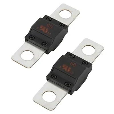Afbeelding van SeKi Midi schroefzekeringen, hoogstroomzekering, 60 A ampère tot 32 V DC, 2 stuks