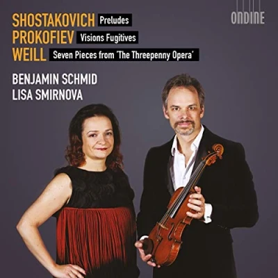 Afbeelding van Schmid, Benjamin Smirnova, Lisa Preludes; Visions Fugitives ; Seven Pieces From &#039;T (CD)