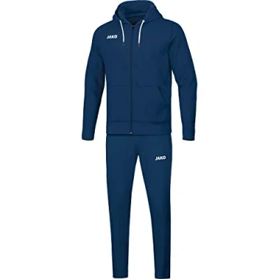 Afbeelding van Joggingspak Base met kap Marine / 4XL