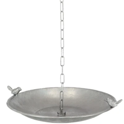Afbeelding van Esschert Design Vogelbad met Regenketting