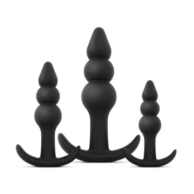 Afbeelding van EasyToys Butt Plug Trio Zwart