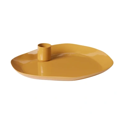 Afbeelding van Broste Copenhagen Mie kandelaar medium Cinnamon sand