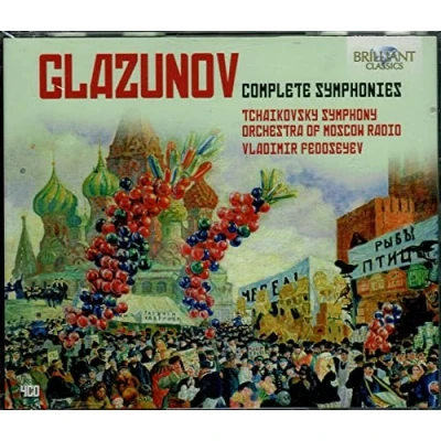 Afbeelding van Tchaikovsky Symphony Orchestra of Moscow Radio Glazunov: Complete Symphonies (CD)