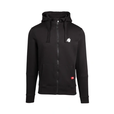 Afbeelding van Gorilla Wear Leon Zipped Hoodie Zwart XL