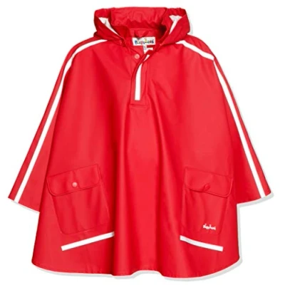 Afbeelding van Playshoes Regenponcho Kinderen Rood Maat 116