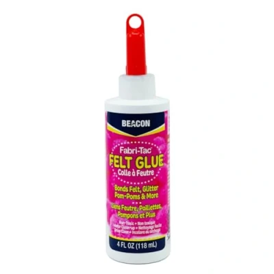 Afbeelding van Beacon Zelfklevende viltlijm 118 ml middelgrote fles, heldere ambachtelijke lijm, andere, droogt, glashelder, 16 x 5 cm,