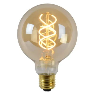 Afbeelding van Lucide Lichtbron G95 amber LED 9,5cm E27 dimbaar