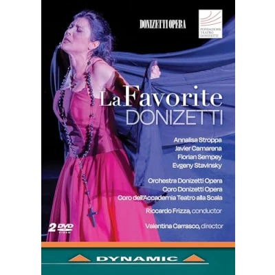 Afbeelding van Annalisa Stroppa, Florian Sempey, Javier Camarena Donizetti: La Favorite (DVD)