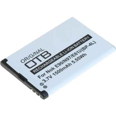 Afbeelding van Accu voor Nokia BP 4L 3,7V 1500mAh Grijs