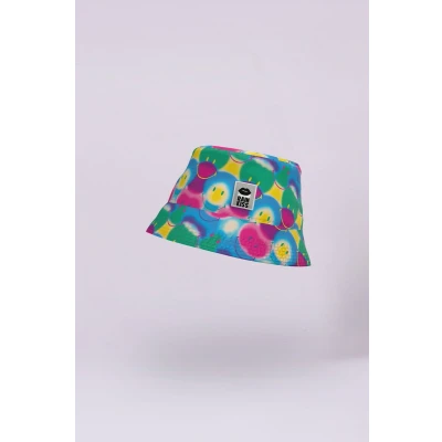Afbeelding van RAINKISS Rainbow Art x Smiley Bucket Hat