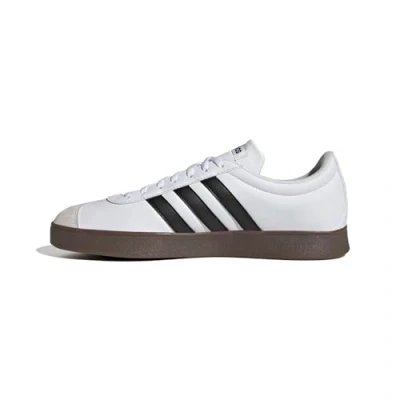 Afbeelding van Adidas Court 3.0 Base heren sneakers wit zwart Maat 44 Uitneembare zool