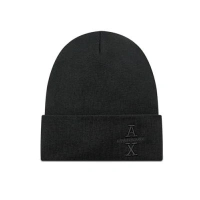 Afbeelding van Armani Exchange Cuculo Unisex Muts, Maat: One Size, Nero