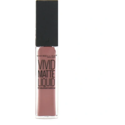Afbeelding van Maybelline Color Sensational Vivid Matte Liquid Lipgloss 02 Grey Envy