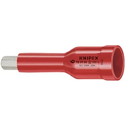 Afbeelding van Knipex 984906 VDE Dop voor ratel met binnenvierkant 1/2&quot; 6mm