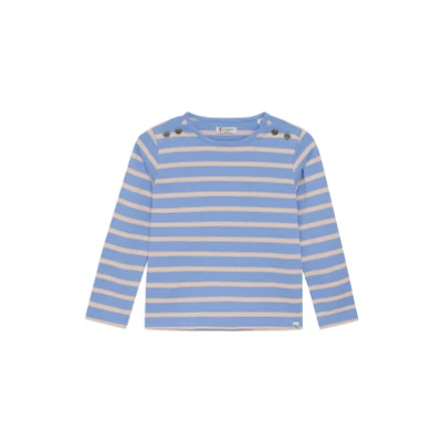 Afbeelding van Longsleeve Priceville Stripe Pattern Blue 92