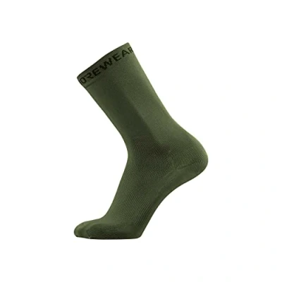 Afbeelding van GORE WEAR Essential, Sokken, uniseks volwassene, Groen (Utility Green), 38 40