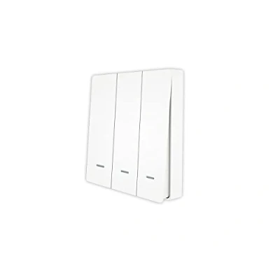 Afbeelding van ZigBee draadloze schakelaar, Scene Switch, met 9 scènes, afstandsbediening voor ledlampen, app Tuya en Smart Life, stroomvoorziening batterijen (3 toetsen)