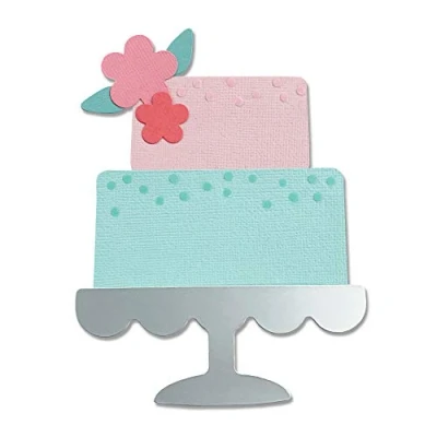 Afbeelding van Sizzix Bigz Die Celebration Cake 665095 Alexis Trimble (01 21)