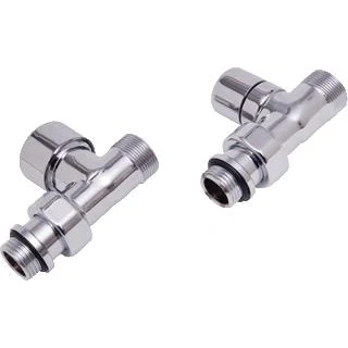 Afbeelding van DRL Ovus designkraan en voetventiel recht 1/2&quot; therm.voorber.