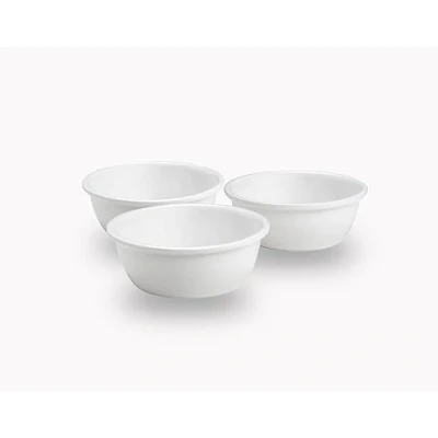 Afbeelding van PiuPet® 3er Kattenbak I 3 Reservekommen Vaatwasserbestendig Voerbak kat keramiek Cat feeder Kattenvoer bak