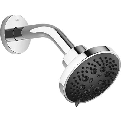 Afbeelding van Dornbracht hoofddouche 10cm 3 voudig verstelbaar 1 2 met kogelscharnier chroom 2850597900 28505979 00