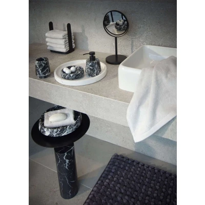 Afbeelding van Handdoekenrek Aquanova Nero Black