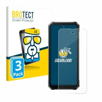 Afbeelding van BROTECT Screenprotector voor Blackview BL9000 Folie Beschermfolie Beschermglas transparant (3 Stuks)