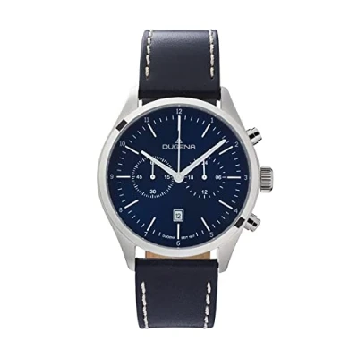 Afbeelding van Dugena herenhorloges quartz analoog One Size Blauww 32019401