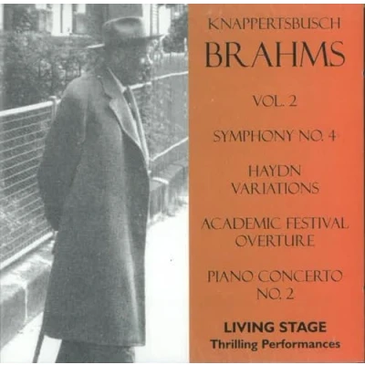 Afbeelding van Brahms: Symphonie Nr. 4, Klavierkonzert 2