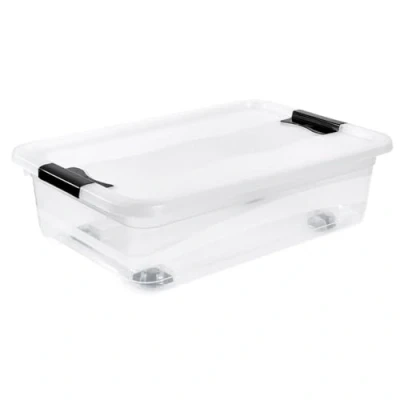 Afbeelding van keeeper Konrad Contenitori con Coperchio, PP, Natural Transparent, 59 x 39.5 18 cm