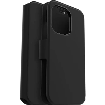Afbeelding van Otterbox Strada Via Apple iPhone 14 Pro Max Book Case Kunstleer Zwart