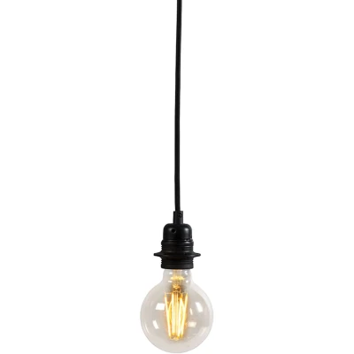 Afbeelding van QAZQA Moderne hanglamp zwart dimbaar Cava Luxe 1
