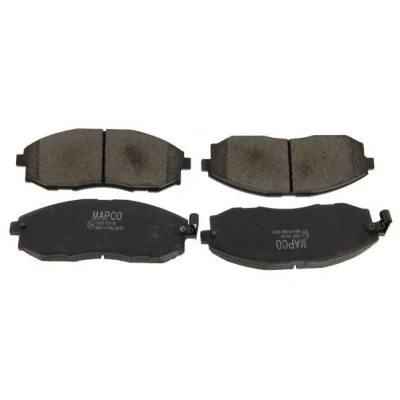 Afbeelding van MAPCO 6606 Remblokkenset Vooras Excl. slijtage waarschuwingscontact HYUNDAI: i20 I Hatchback
