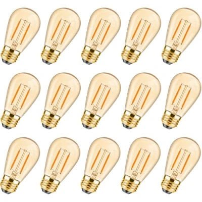 Afbeelding van S14 Vintage Edison 1 W LED lamp, E27 medium schroef