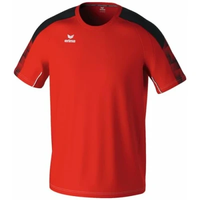 Afbeelding van Erima Evo Star T Shirt Heren Rood / Zwart Maat: S