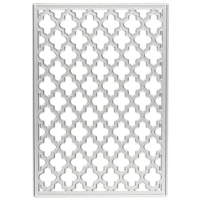 Afbeelding van Ideen mit Herz Stanssjabloon, achtergrond 1, 14,2 cm x 10 cm, geschikt voor gangbare stansmachines, het ontwerpen van kaartopleggers, hangers, wenskaarten, tuin, zomer, lente, oosterse