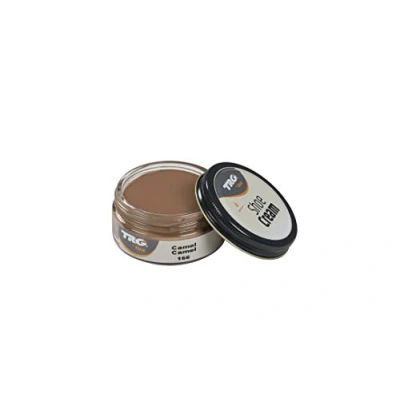Afbeelding van TRG schoencrème met bijenwas camel 50 ml